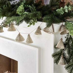 Ceramic bell garland by Studio McGee from Threshold